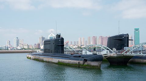 青岛海军博物馆-退役核潜艇
