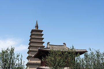 正定须弥塔的静谧之美
